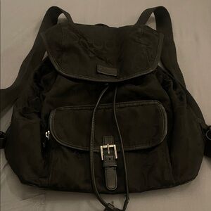 Coach Dark Charcoal Backpack